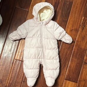 Baby girl snowsuit